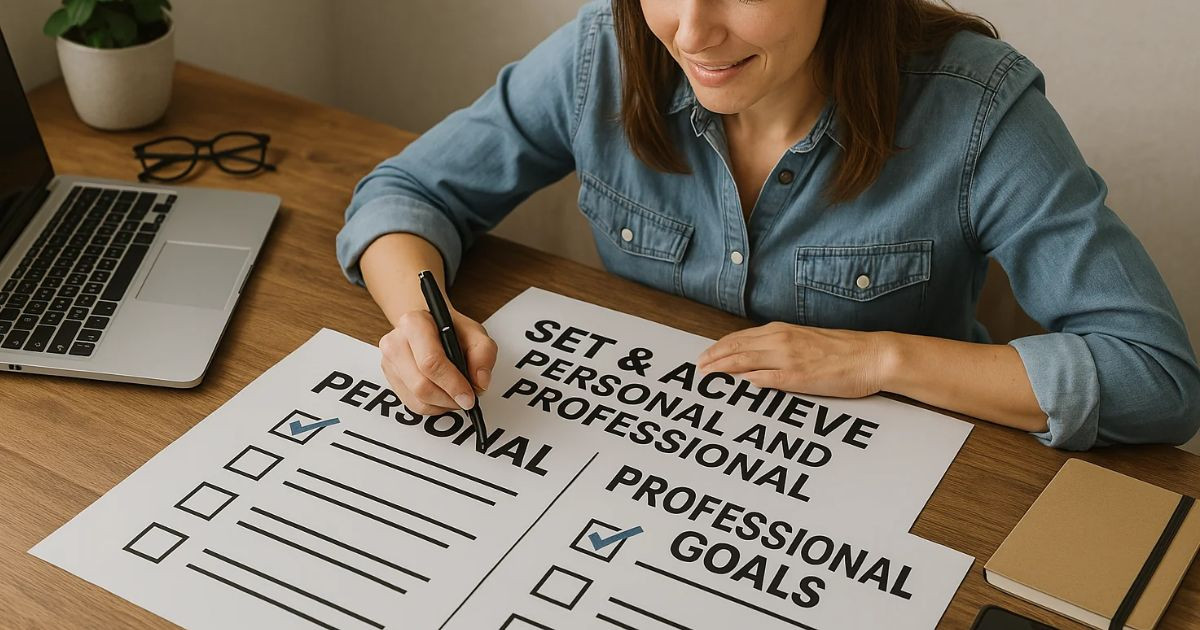 How to Set Personal and Professional Goals and Achieve Them